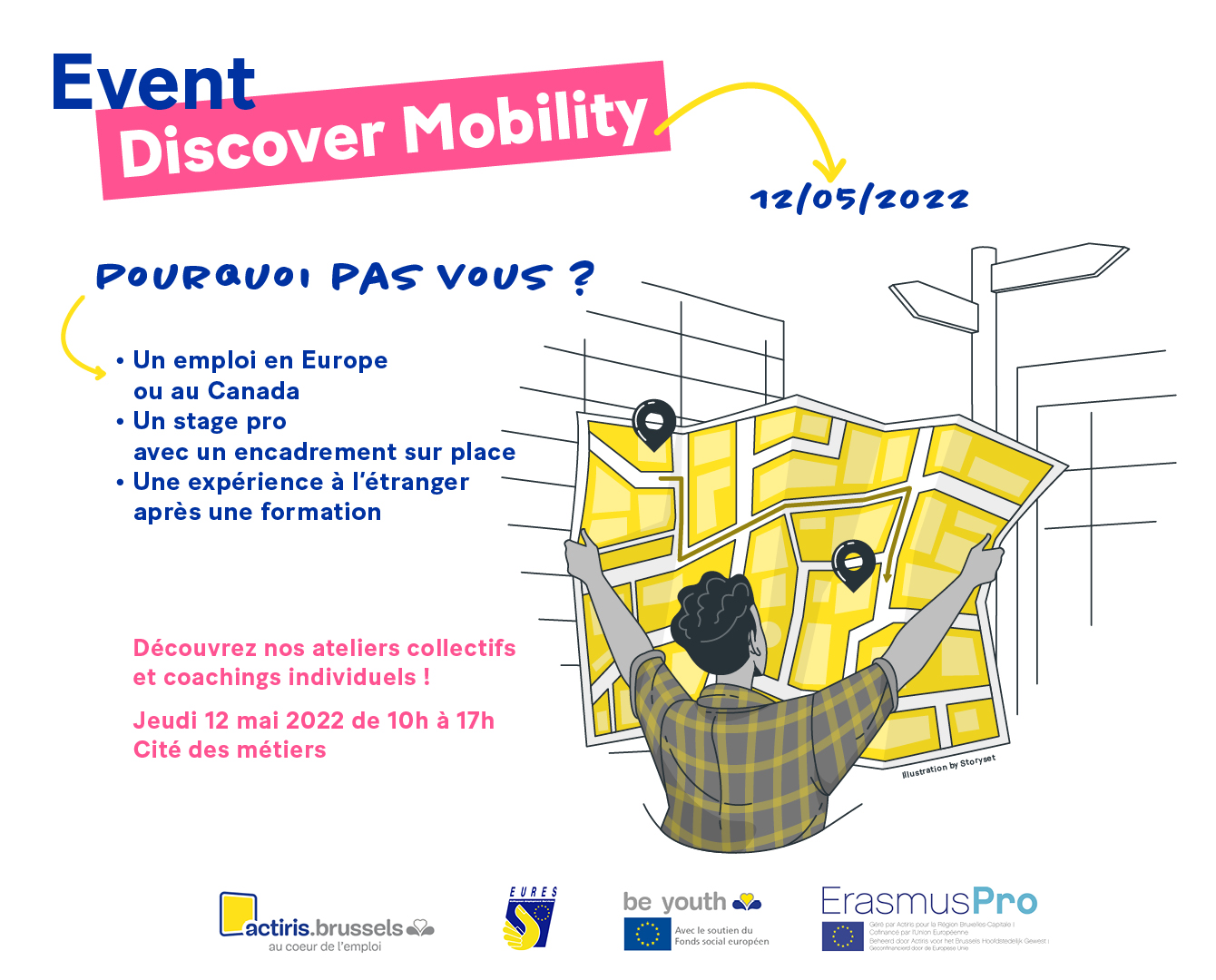 Discover Mobility le 12/05/22 organisé par Actiris à la Cité des métiers de Bruxelles - event-discover-ecran.jpg
